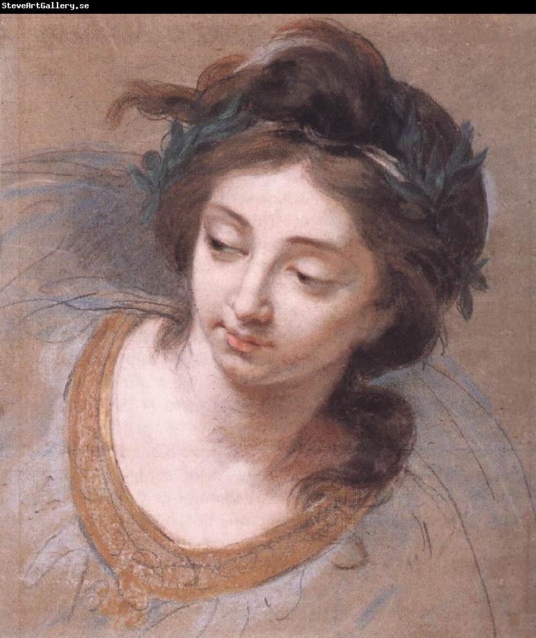 VIGEE-LEBRUN, Elisabeth Woman's Head iy